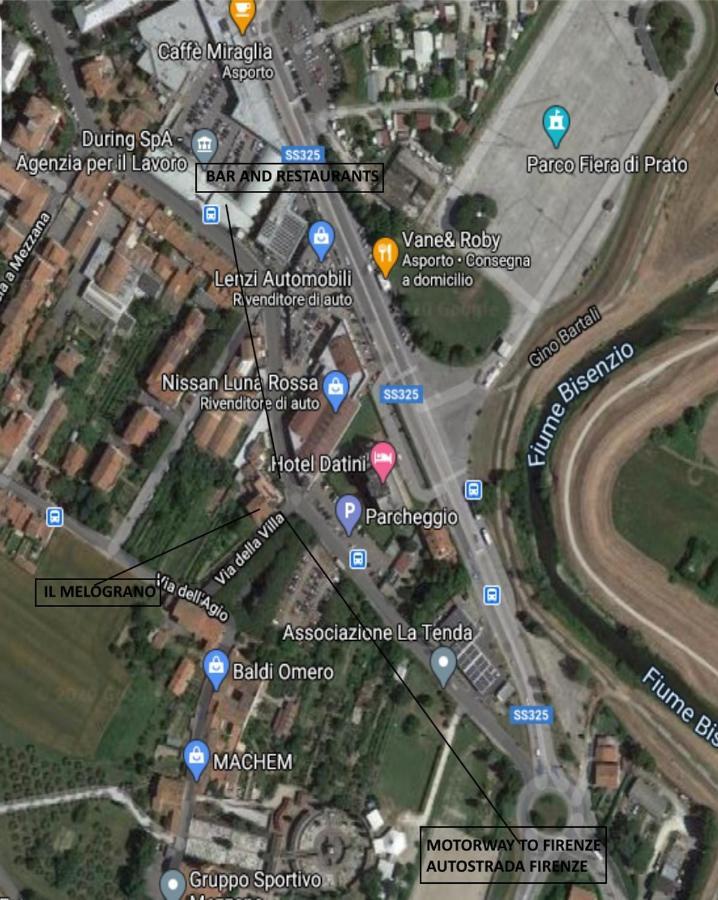 Ferienwohnung Il Melograno Prato  Exterior foto